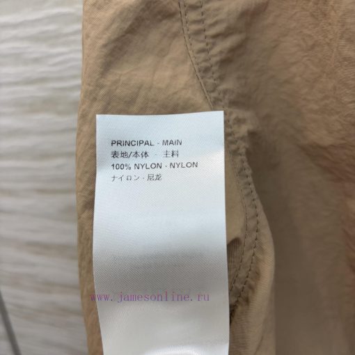 CW77509 Louis Vuitton 25 Spring/Summer Khaki Flying Hoodie Drawstring Waist Casual Jacket Hoode pgrot08f - Image 10