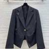 CW77511 Schiapa... 25 New Styles Collar Gold Buckle Waist Cinched Suit Jacket Fashionable Suit pw4vzm9f