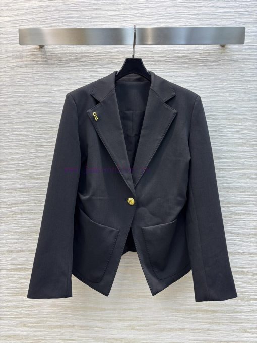 CW77511 Schiapa... 25 New Styles Collar Gold Buckle Waist Cinched Suit Jacket Fashionable Suit pw4vzm9f