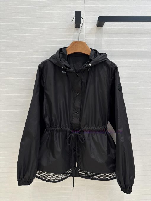 BW77513 Moncler 25 Spring/Summer New Product Bottom Hollow Splicing Hoodie Lightweight Jacket D q20uo6zd