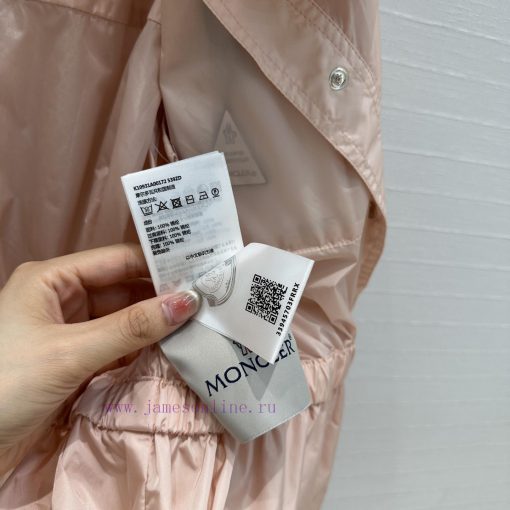 BW77512 Moncler 25 Spring/Summer New Product Sunscreen Hoodie With Waist Short Coat Rubber Stre nmyahqug - Image 8