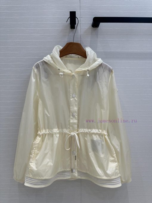 BW77513 Moncler 25 Spring/Summer New Product Bottom Hollow Splicing Hoodie Lightweight Jacket D nhh1byyo