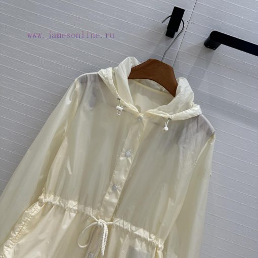 BW77513 Moncler 25 Spring/Summer New Product Bottom Hollow Splicing Hoodie Lightweight Jacket D nhh1byyo - Image 3