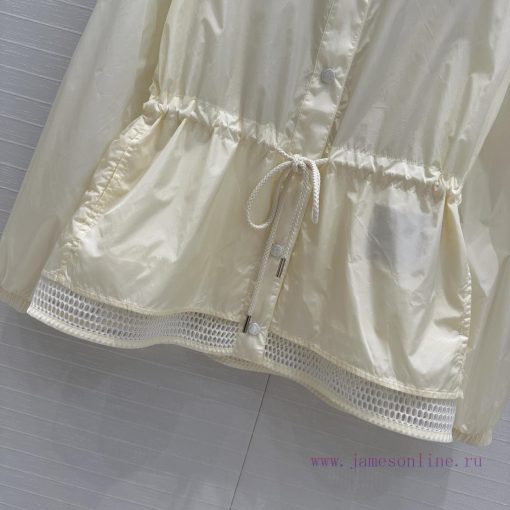 BW77513 Moncler 25 Spring/Summer New Product Bottom Hollow Splicing Hoodie Lightweight Jacket D nhh1byyo - Image 6