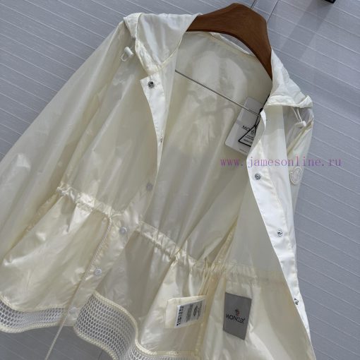 BW77513 Moncler 25 Spring/Summer New Product Bottom Hollow Splicing Hoodie Lightweight Jacket D nhh1byyo - Image 8