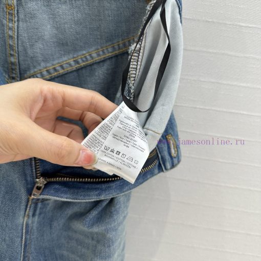 Strongly Recommend BK77515 B V New Product High Waisted Original Mud Washed Denim Jeans With Wi i57yyq2b - Image 6
