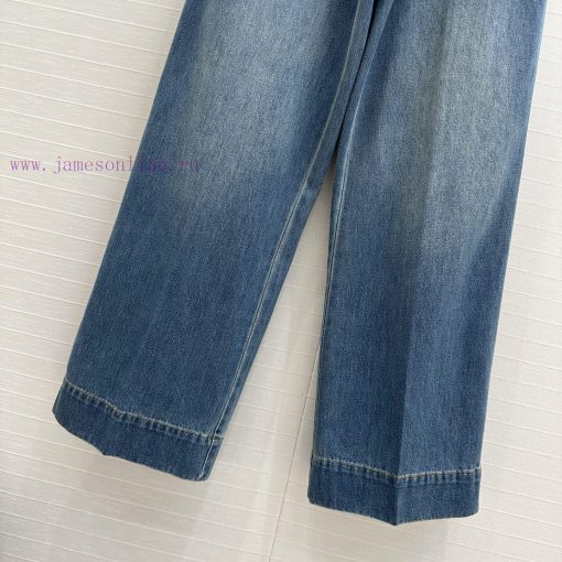 Strongly Recommend BK77515 B V New Product High Waisted Original Mud Washed Denim Jeans With Wi i57yyq2b - Image 7