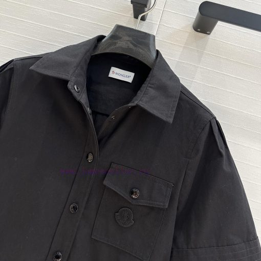 Strongly Recommend BL77516 Moncler 25 Spring/summer New Pleated Short Sleeved Lining Dress Temp dlfxm08f - Image 5