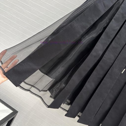Strongly Recommend BL77516 Moncler 25 Spring/summer New Pleated Short Sleeved Lining Dress Temp dlfxm08f - Image 8