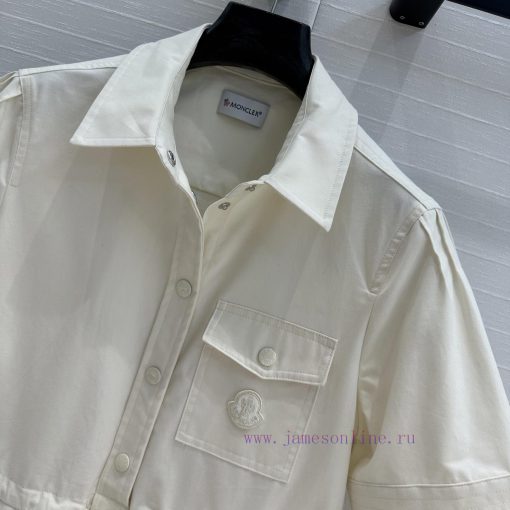 Strongly Recommend BL77516 Moncler 25 Spring/summer New Pleated Short Sleeved Lining Dress Temp hz5qqaga - Image 5