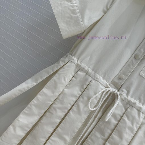 Strongly Recommend BL77516 Moncler 25 Spring/summer New Pleated Short Sleeved Lining Dress Temp hz5qqaga - Image 6