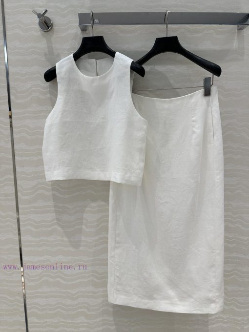 AT77518 Row Style Long Termism High Intelligence Dressing Artistic Girl Style Minimalist Linen rtc767y7