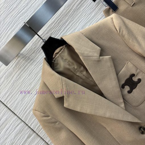 24 Autumn CT72359 CE Letter Decoration Suit Set Instantly Fall In Love Look Very White Wide Sui t89qh91e - Image 4