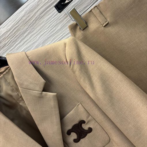 24 Autumn CT72359 CE Letter Decoration Suit Set Instantly Fall In Love Look Very White Wide Sui t89qh91e - Image 5