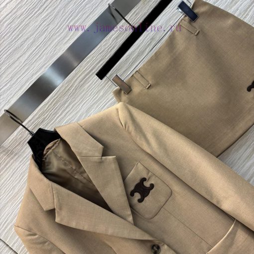 24 Autumn CT72359 CE Letter Decoration Suit Set Instantly Fall In Love Look Very White Wide Sui t89qh91e - Image 7
