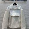 CW72363 G 24 Autumn/Winter New Collection Half Zipper Particle Fleece Coat For Cooling Super Ho f92gjxfe