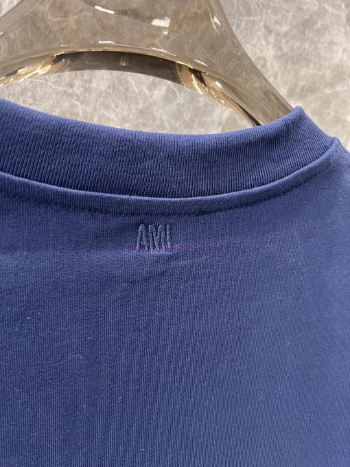 ZT60562 Ami Pa * Is 25Ss Early Spring New Three-dimensional Crochet Craft Letter Round Neck Sho svd26scx - Image 7