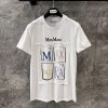 ZT60569 Max * 25sS Spring/Summer New Product Graffiti Printed Patchwork Embroidered Short Sleev t13aycyz