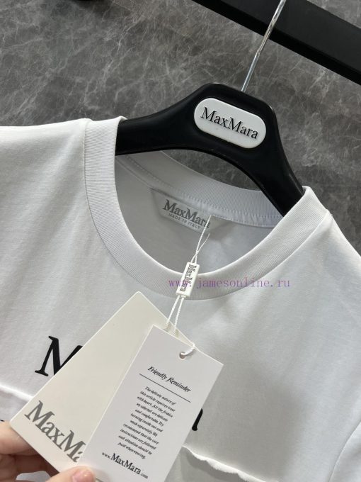 ZT60569 Max * 25sS Spring/Summer New Product Graffiti Printed Patchwork Embroidered Short Sleev t13aycyz - Image 9