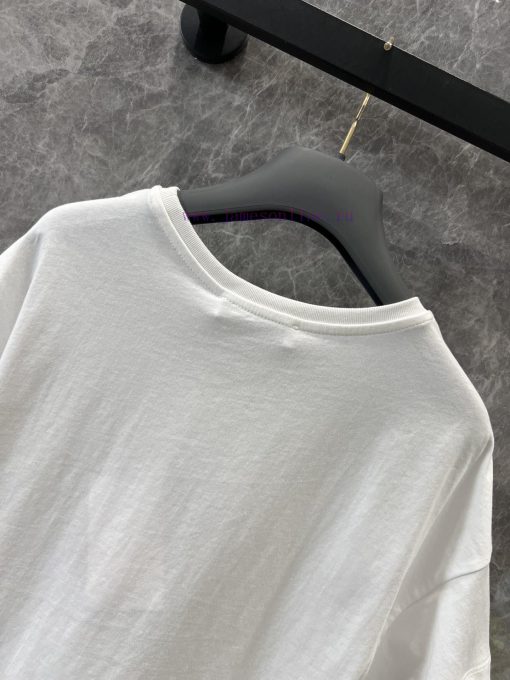 ZT60573 Dior 25Ss Summer New Small Flying Sleeve Embroidered T-shirt | YB Developed Full Cotton 3gukujcm - Image 5