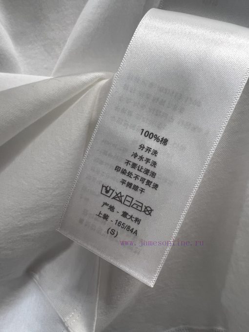 ZT60573 Dior 25Ss Summer New Small Flying Sleeve Embroidered T-shirt | YB Developed Full Cotton 3gukujcm - Image 10