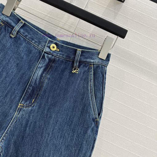 Strongly Recommend BK76132 Lw Fashionable And Sophisticated Denim Straight Leg Jeans With Washi cao5tj5x - Image 5