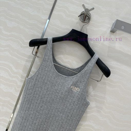 AT76138 F Grey Series Fashionable Top For Reducing Age Knitted Vest White Rich And Beautiful Mu 5kfvvxrx - Image 3