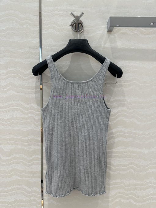 AT76138 F Grey Series Fashionable Top For Reducing Age Knitted Vest White Rich And Beautiful Mu 5kfvvxrx - Image 9
