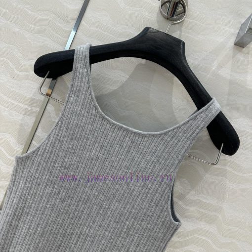 AT76138 F Grey Series Fashionable Top For Reducing Age Knitted Vest White Rich And Beautiful Mu 5kfvvxrx - Image 10