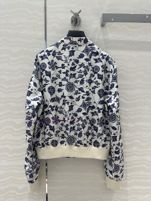 LAW76150 25s Fairy Beauty Flower - Louis Vuitton MONOGRAM Printed Silk Jacket With Double Sided 4bza0e9a - Image 10