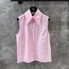 ZT60583 Chanel 25P Summer Collar Sleeveless Top 丨 YB Developed Customized Mulberry Silk Cotton 0wdg6rz8