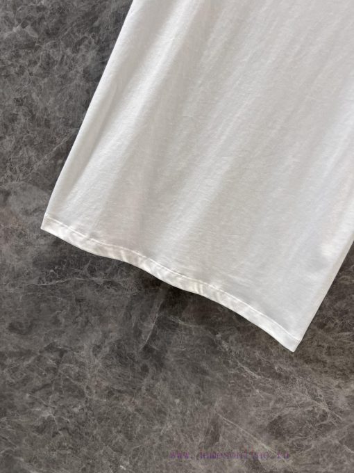 ZT60585 Moncler 25Ss Spring/Summer New Heavy Industry Embroidered Bead Round Neck Short Sleeve qhmf3zo2 - Image 9