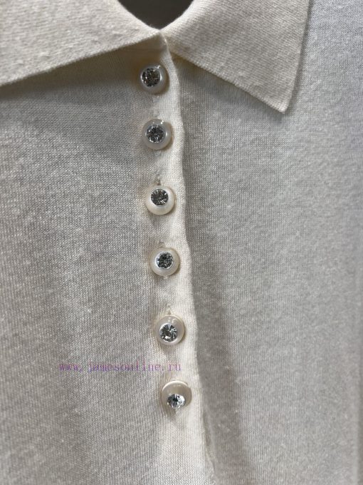 ZT60589 Louis Vuitton 25Ss Early Spring New Collar Knitted Long Sleeve Top | Produced With A Se 8awybfpu - Image 6