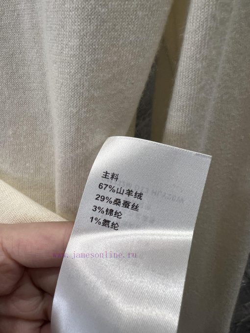 ZT60589 Louis Vuitton 25Ss Early Spring New Collar Knitted Long Sleeve Top | Produced With A Se 8awybfpu - Image 10