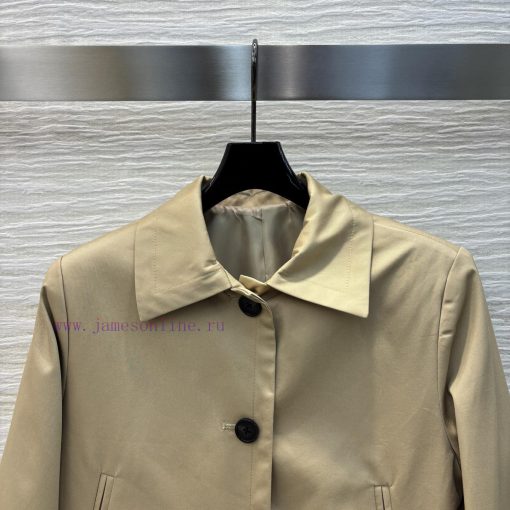 CW76157 Gucci 25 Spring/Summer Double G-Button Decorative Collar Short Top Paired With Straight epu9p425 - Image 3