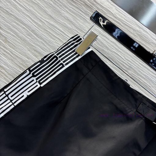 CK76166 Dior 25 Spring/Summer New Collection Logo Machine Buckle High Waist Skirt And Pants Wit d7bvy79o - Image 4