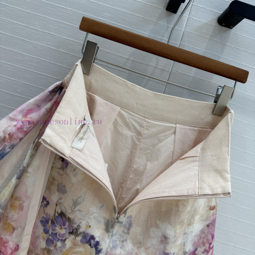 New Product BK76175 Zm * 25 Spring/Summer Vacation Colored Flower Linen Shorts A Must-have For 0dk286zf - Image 9