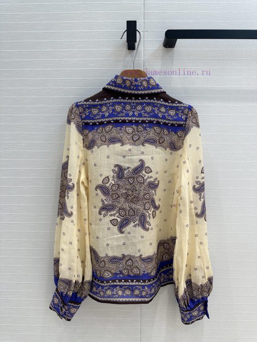 Highly Recommended BC76177 Zim * 25 Holiday New MAXINE Ramie Purple Paisley Pattern Lantern Sle b0hdvoel - Image 10