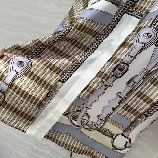 ️ AC76182 H Silk Shirt Coaching Remix Series Pattern Chain ️ Rope Printing Fully Positioned Pat va95whkk - Image 7