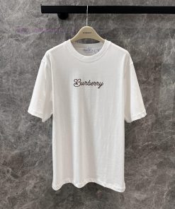 ZT60596 Burberry 25Ss Spring/Summer New Product Surfing Style Equestrian Knight Pattern Cotton n0w31kyn