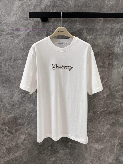 ZT60596 Burberry 25Ss Spring/Summer New Product Surfing Style Equestrian Knight Pattern Cotton n0w31kyn