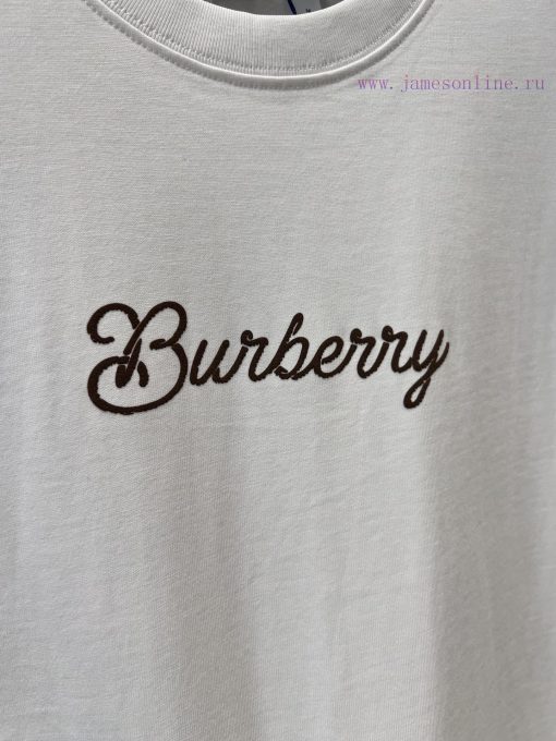 ZT60596 Burberry 25Ss Spring/Summer New Product Surfing Style Equestrian Knight Pattern Cotton n0w31kyn - Image 6