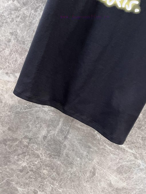 ZT60597 Louis Vuitton 25Ss Early Spring New Neon Logo Printed Round Neck Short Sleeved T-shirt dj7rk8bd - Image 8