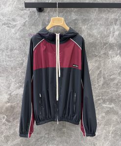 ZW60598 Miumi * 25Ss Early Spring New College Style Nylon Jacket 丨 Developed By Yb Seeking Chil vbmb1q2z