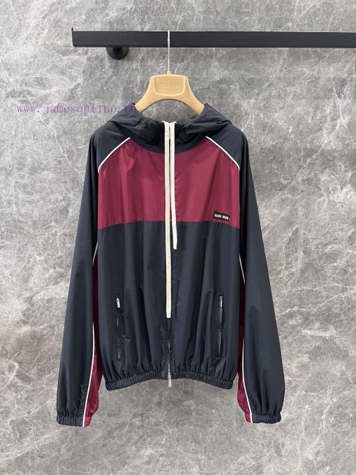 ZW60598 Miumi * 25Ss Early Spring New College Style Nylon Jacket 丨 Developed By Yb Seeking Chil vbmb1q2z - Image 2