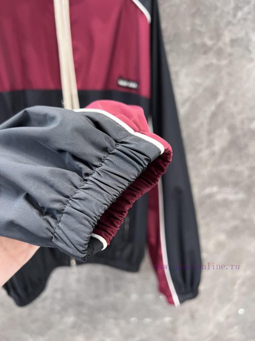 ZW60598 Miumi * 25Ss Early Spring New College Style Nylon Jacket 丨 Developed By Yb Seeking Chil vbmb1q2z - Image 9