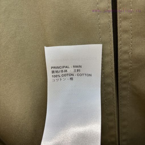 CW76200 Louis Vuitton 25 New Style Cool Khaki Waistband Waist Cinching Workwear Jacket High-end u7ail0mk - Image 10