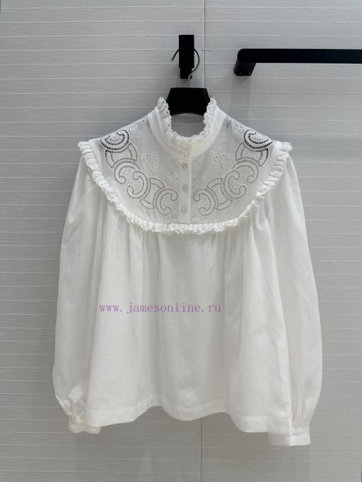 Strongly Recommend BC76208 Ce * 25 Spring/Summer New Product Lace Small Stand Up Collar Cotton si1b9ax0 - Image 2