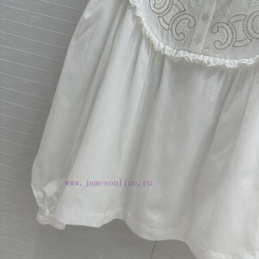 Strongly Recommend BC76208 Ce * 25 Spring/Summer New Product Lace Small Stand Up Collar Cotton si1b9ax0 - Image 5