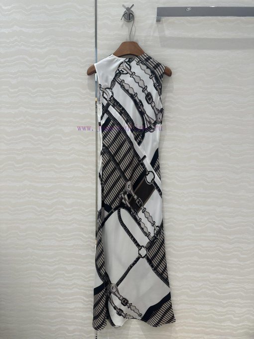 AL76213 H 25 Spring/Summer New Product V-neck Tank Top Split Dress Coaching Remix Pattern Posit q28bd8hh - Image 10